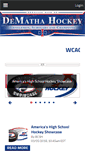 Mobile Screenshot of demathahockey.org
